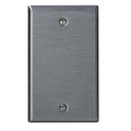 Leviton Stainless Steel 1 Gang Wallplate SSJ13-40